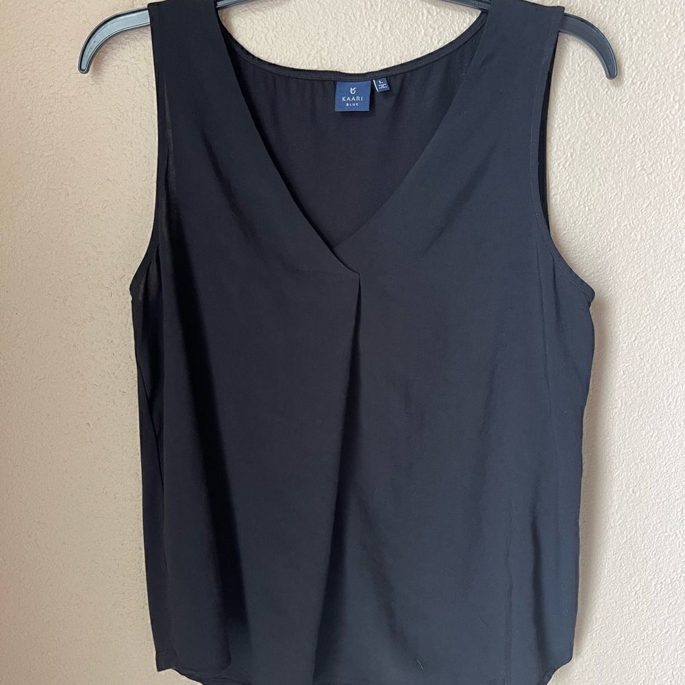 ❤️Kaari  Blue Sleeveless Top